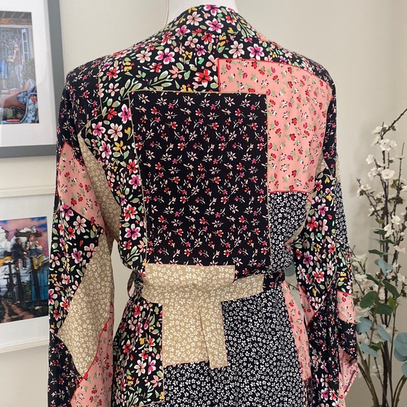 Cream & Rogue - Patchwork Boho Kimono - M/L - Picture 11 of 12